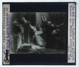 Gallait, Jüdische Famili der Hehlerei beschuldigt und von der Heiligen Inquisition gefoltert (Gent MSK 1885 B)
