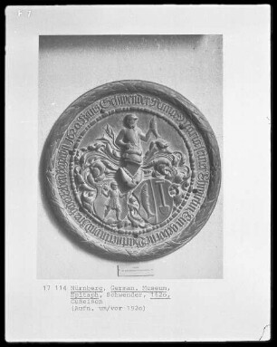 Epitaph von Hans Schwender