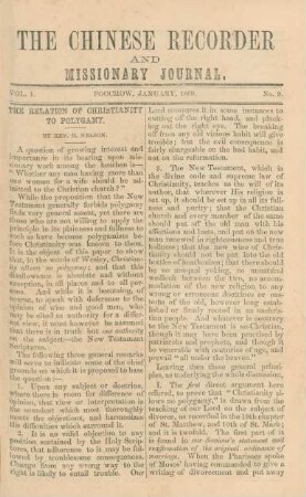 No. 9. January, 1869