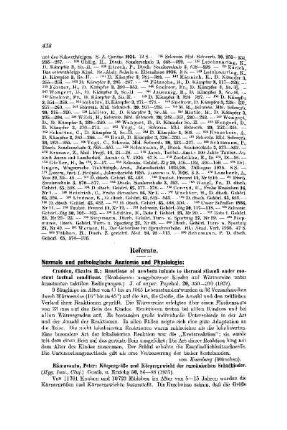Normale und pathologische Anatomie und Physiologie