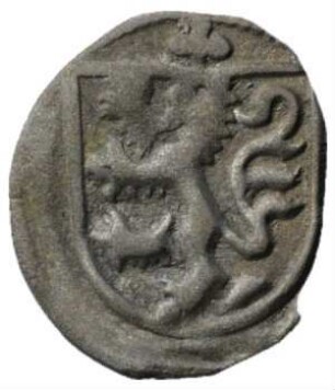 Münze, Pfennig (einseitig), Pfennig, Löwenpfennig, 1482 - 1485