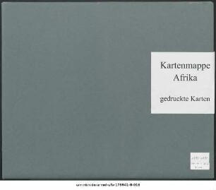 Abessinien nördlich von Antalo : 1890-1891 : Kartensammlung