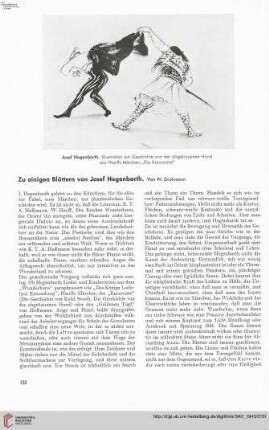 58: Zu einigen Blättern von Josef Hegenbarth