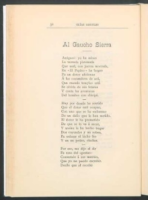 Al gaucho Sierra