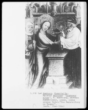 Grabower Altar — Die Darstellung im Tempel