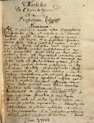 Kibler in manuductionem Gregorii. Complementum doctrinae asceticae - BSB Clm 27566