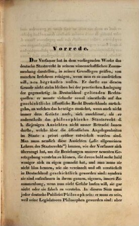 Grundsätze des heutigen deutschen Staatsrechts