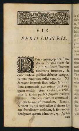 Vir Perillustris, ...