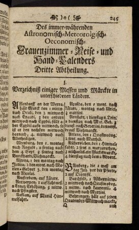 245-356, Dritte Abtheilung.