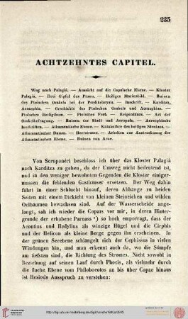 Achtzehntes Capitel