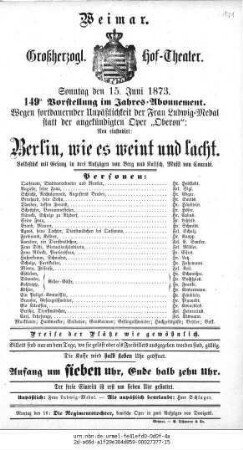 Berlin, wie es weint und lacht