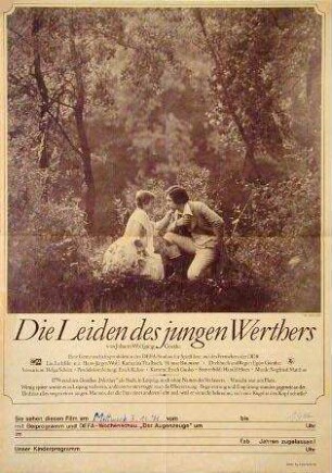 Die Leiden des jungen Werthers