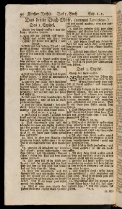 90-118, Das dritte Buch Mose. (gennant Leviticus.)