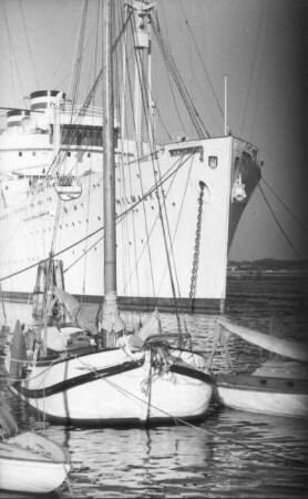Passagierschiff "Milwaukee" : Passagierschiff "Milwaukee" (1929; Blohm und Voss) der Hamburg-Amerika Linie (HAL)