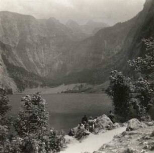 Oberbayern. Berchtesgadener Alpen. Obersee
