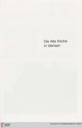 Die Alte Kirche in Idensen