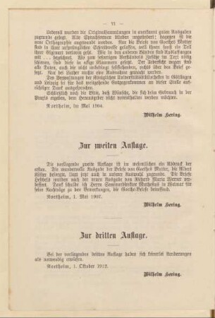 Zur dritten Auflage