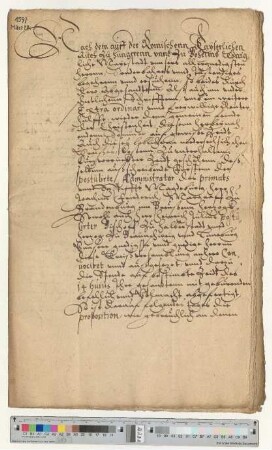 Abschied des am 14. März 1597 begonnenen Kreistags zu Braunschweig