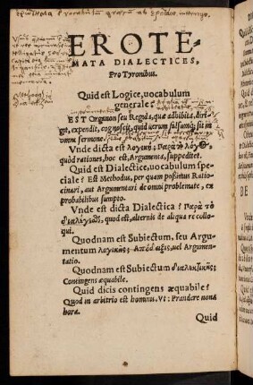 127v-166r, Erotemata dialectices, pro Tyronibus