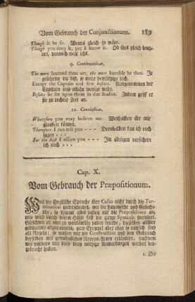 Cap. X. Vom Gebrauch der Præpositionum.