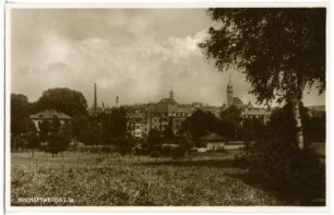 Bischofswerda. Blick auf Bischofswerda