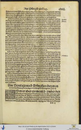 Sontag nach Pfingsten den man nennet den Sontag der heyligen dreyfaltigkeit
