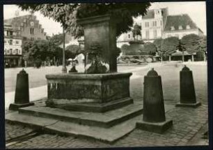 Paradeplatz, Laufbrunnen, 19. JhWilki