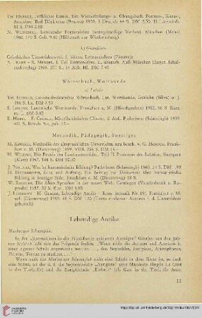 Lebendige Antike