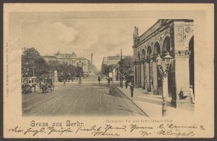Ansichtskarte Hallesches Tor und Belle-Alliance-Platz