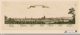 Ulm, gegen Nord-Osten : Cum Gratia et Privil. Sac. Caes. Majest.