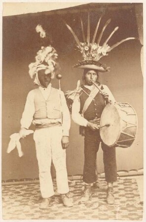 Indianische Musikanten von La Paz