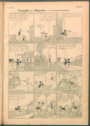 Paragüita y Miquelino. - [Cómic] : La cacería de Paragüita