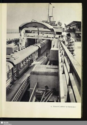 Fährschiff „Saßnitz“ am Fährbahnhof