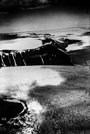 Gletscher (Polarfahrt LZ 127 Graf Zeppelin 1931)