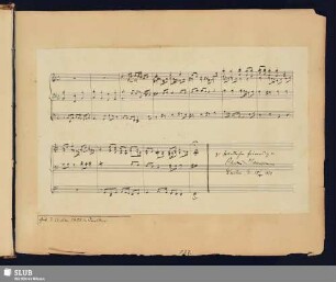 Janssen, Paul; 1890 [Noten- und Texteintrag]