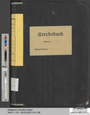Sterberegister Stadt Frankfurt (Oder) 1944, Urkunde 1-472