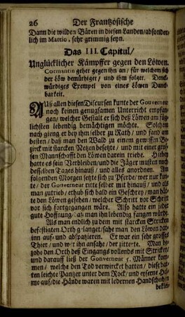 Das III. Capitul.
