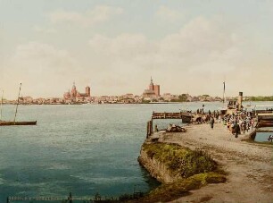 16833. P.Z. - Stralsund- Von "Alte Fähre" aus
