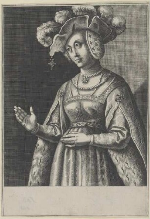 Bildnis der Bianca Maria Sforza