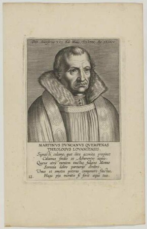 Bildnis des Martinvs Dvncanvs