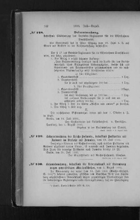 Nr. 130 Bekanntmachung, betreffend die Uebereinkunft mit Luxemburg wegen gegenseitigen Markenschutzes