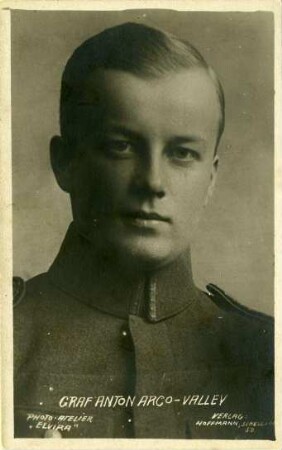 Porträt Anton von Arco auf Valley