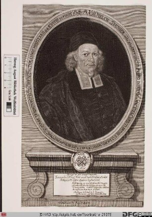 Bildnis Johann Melchior Stenger