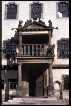 Rathausportal, Lutherstadt Wittenberg