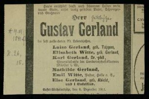 Gerland, Gustav