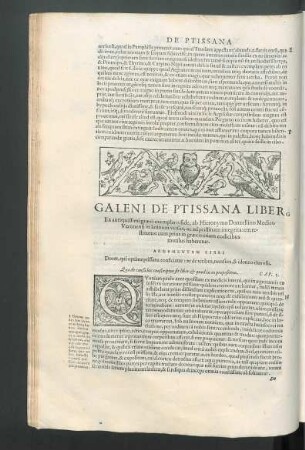 Galeni de Ptissana liber