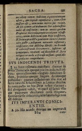 Ius Indicendi Tributa.