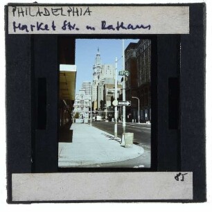 Philadelphia, Rathaus,Philadelphia, Market Street