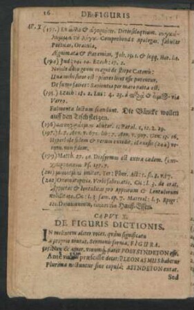 Caput X. De Figuris Dictionis.