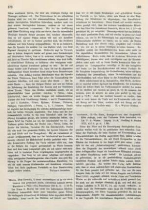 179-180 [Rezension] Morin, Germain, L' idéal monastique et la vie chrétienne des premiers jours